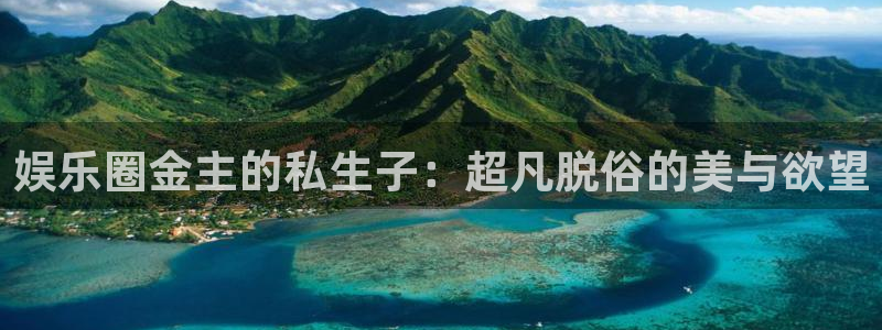 舒克极悦：娱乐圈金主的私生子：超凡脱俗的美与欲望